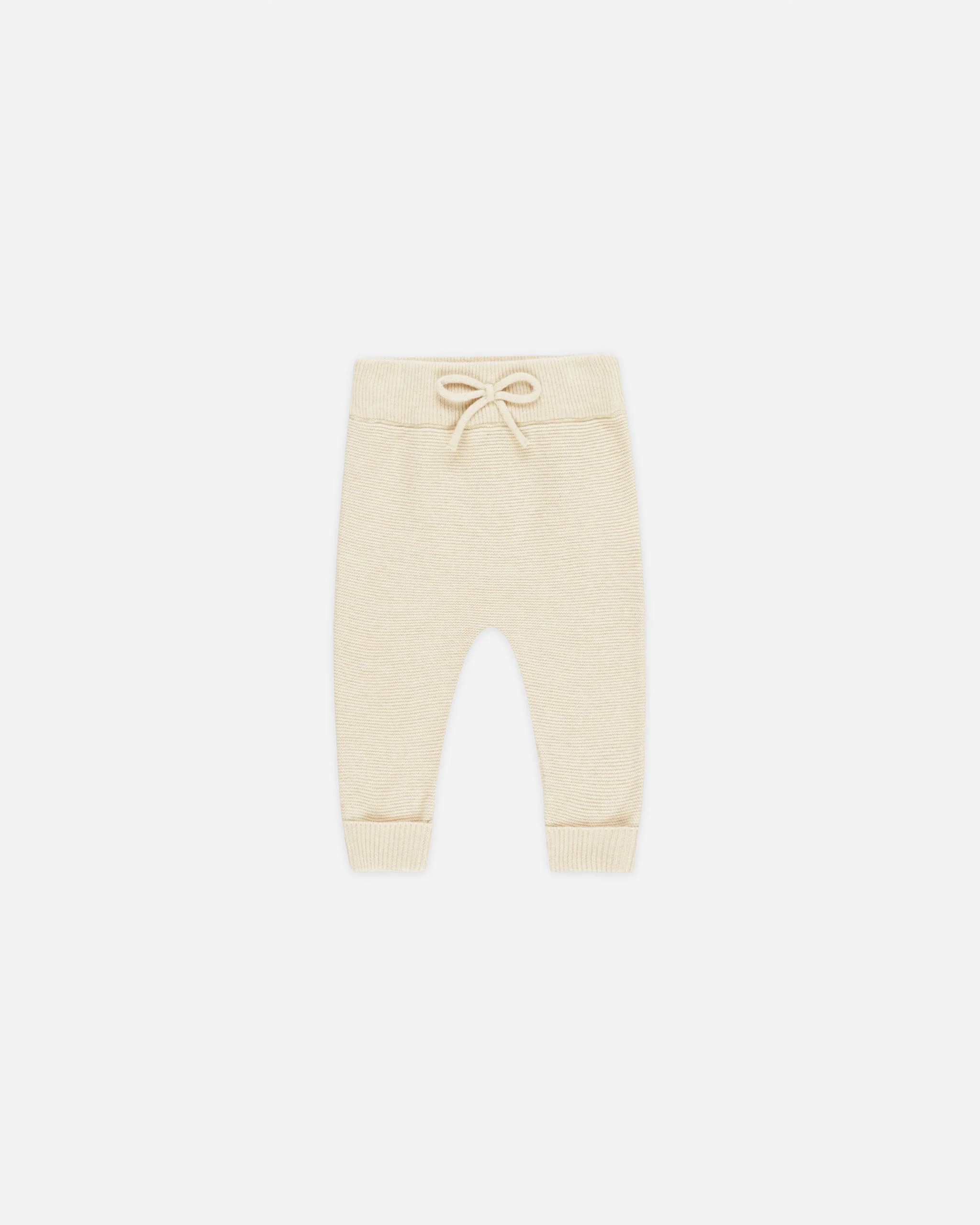 Knit Pant Heathered Natural | Rylee + Cru
