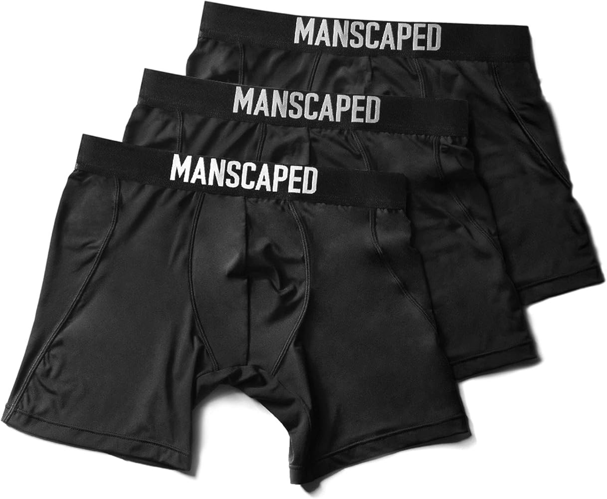 MANSCAPED™ Men’s Anti-Chafe Athletic Performance Boxer Briefs | Amazon (US)