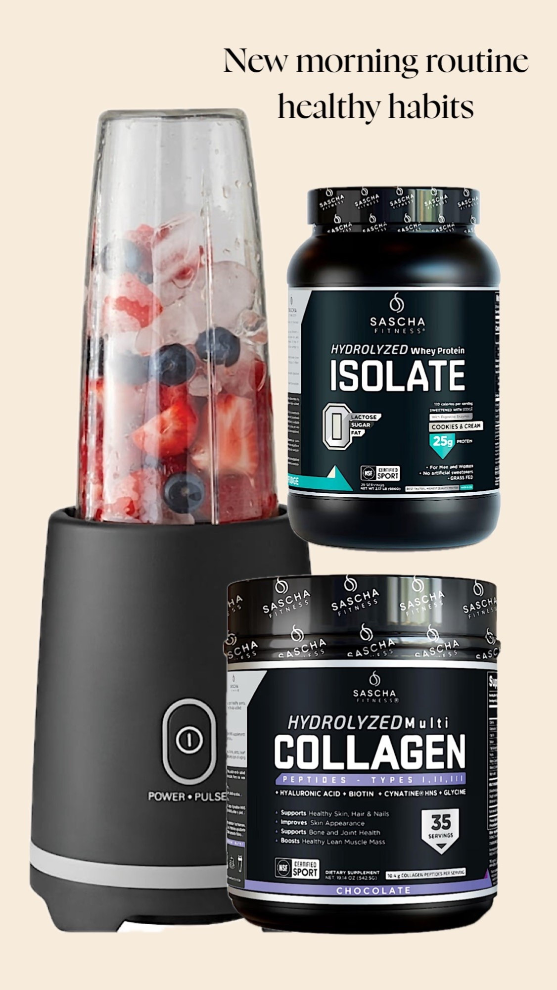 Personal blender protein 