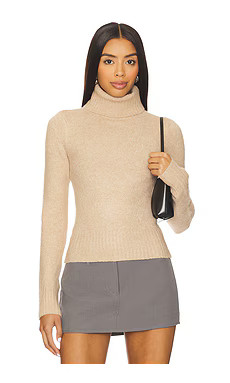 ALL THE WAYS Layla Turtleneck Sweater in Oatmeal from Revolve.com | Revolve Clothing (Global)