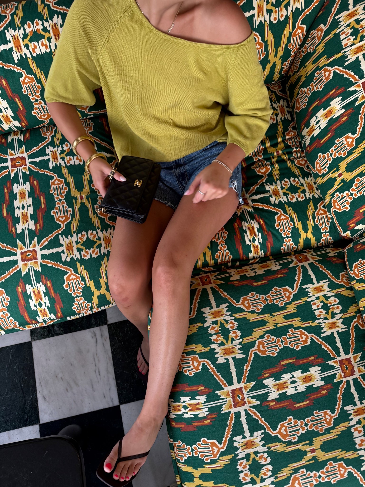 shorts are old grey bandit and top is thrifted but these shoes are still available! love the little kitten heel