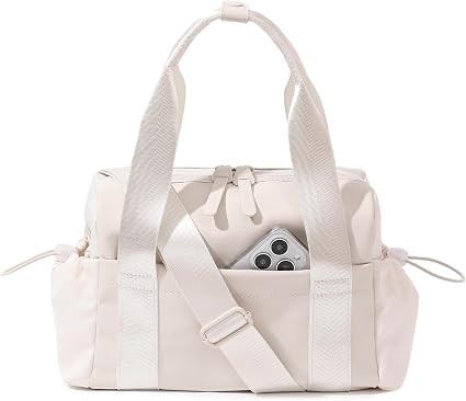 Bucosd Small Gym Bag for Women, Mini Crossbody Gym Duffle Bag with Wet Compartment, Carry on Gym ... | Amazon (US)