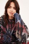 Urban Renewal Recycled Rainbow Crackle Tie-Dye Sweatshirt | Urban Outfitters (US and RoW)
