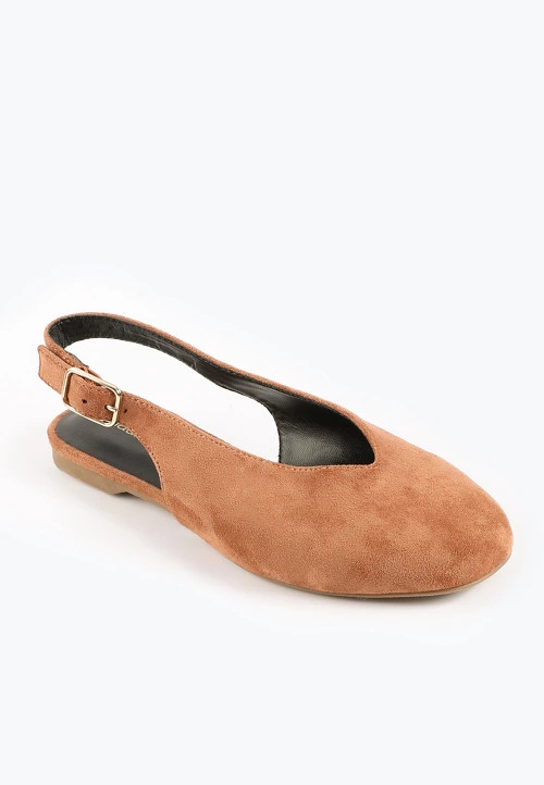 SuperCush Faux Suede Slingback Flat | maurices | Maurices