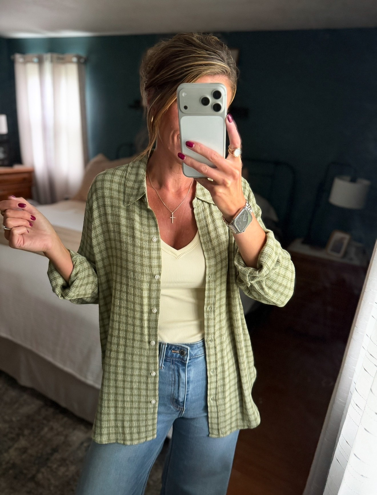 My favorite Summer tanks (with built in bra) are perfect to take into Fall and layer under your flannels and sweaters.

#LTKSeasonal #LTKOver40