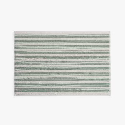Striped Supersoft Tub Mat Jade & Parchment - Parachute for Target | Target