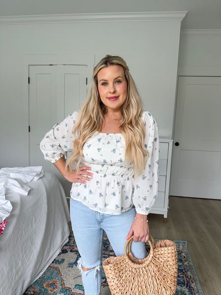 the most perfect spring top from walmart!!

#springfashion #springstyle #springtop #walmartfashion 

#LTKstyletip #LTKFind #LTKunder50