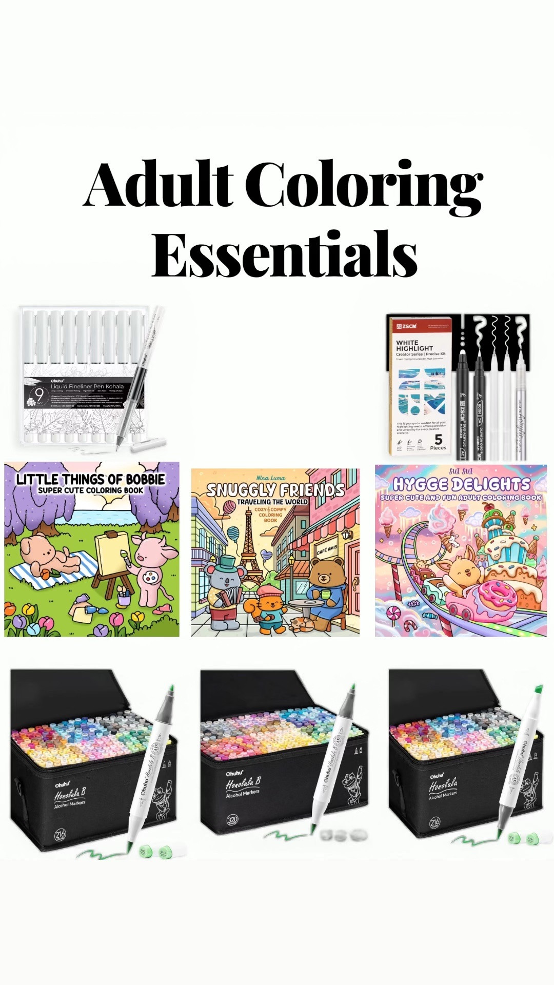 All the coloring Essentials you could possibly need to start your cozy coloring adventure…coloring isn’t just for kids anymore 

#LTKmomlife #LTKselfcare #LTKOver40