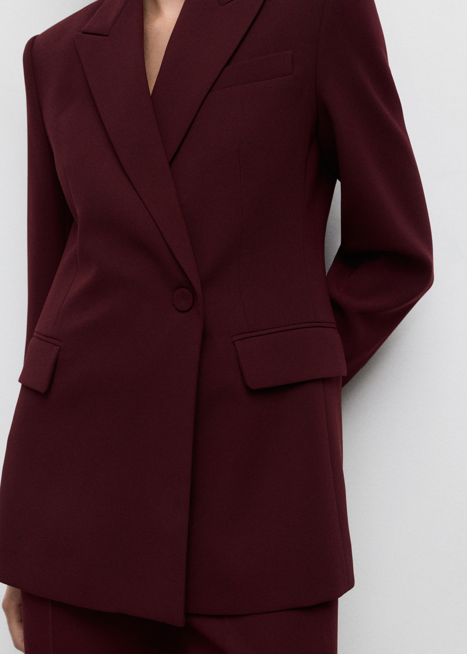 Double-breasted suit blazer - Women | MANGO USA | Mango (US/MX/AU)