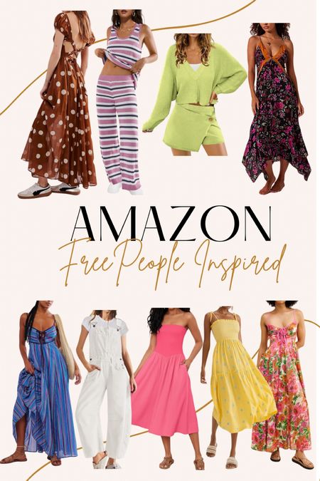 FreePeople inspired finds from amazon. 

Summer outfit. 

#LTKFindsUnder50 #LTKSeasonal #LTKFindsUnder100