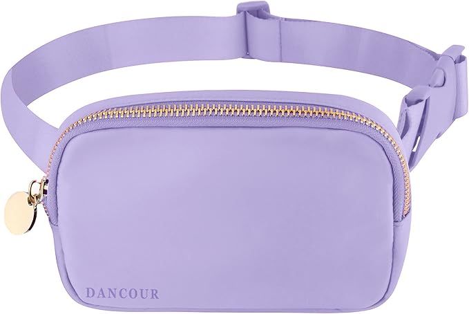 DANCOUR Purple Fanny Pack Crossbody Bags For Women - Purple Belt Bag For Women Crossbody - Everyw... | Amazon (US)