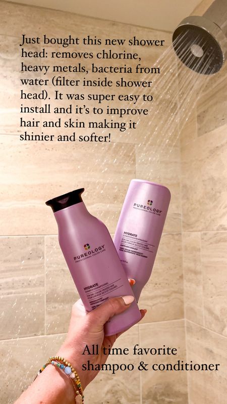 Favorite shampoo and conditioner + new shower head!


#LTKbeauty