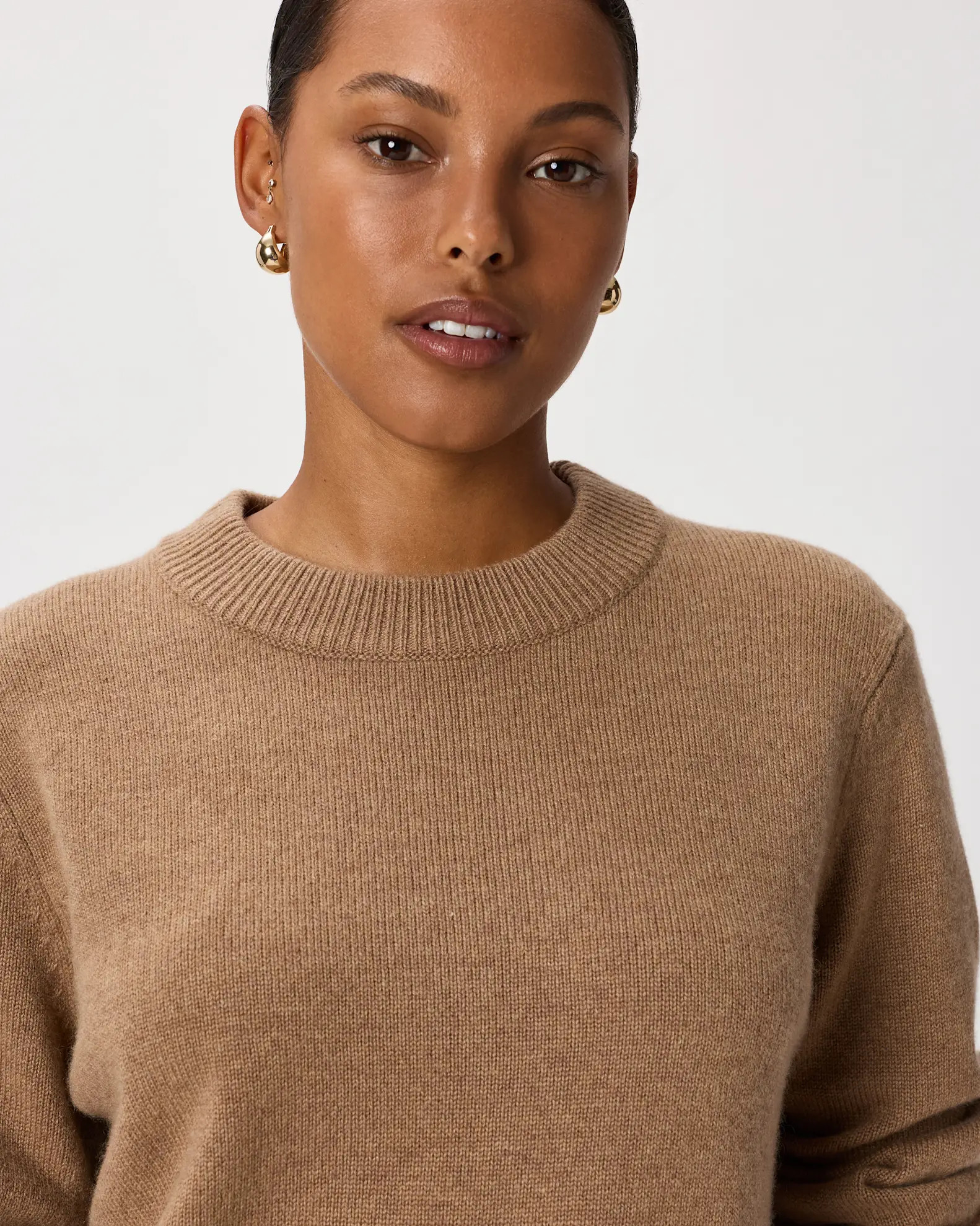 Mongolian Cashmere Oversized Crewneck Sweater | Quince