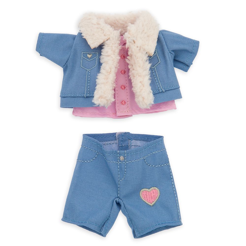 Disney nuiMOs Outfit – Valentine's Day Sherpa-Lined Heart Denim Jacket and Jeans | Disney Store