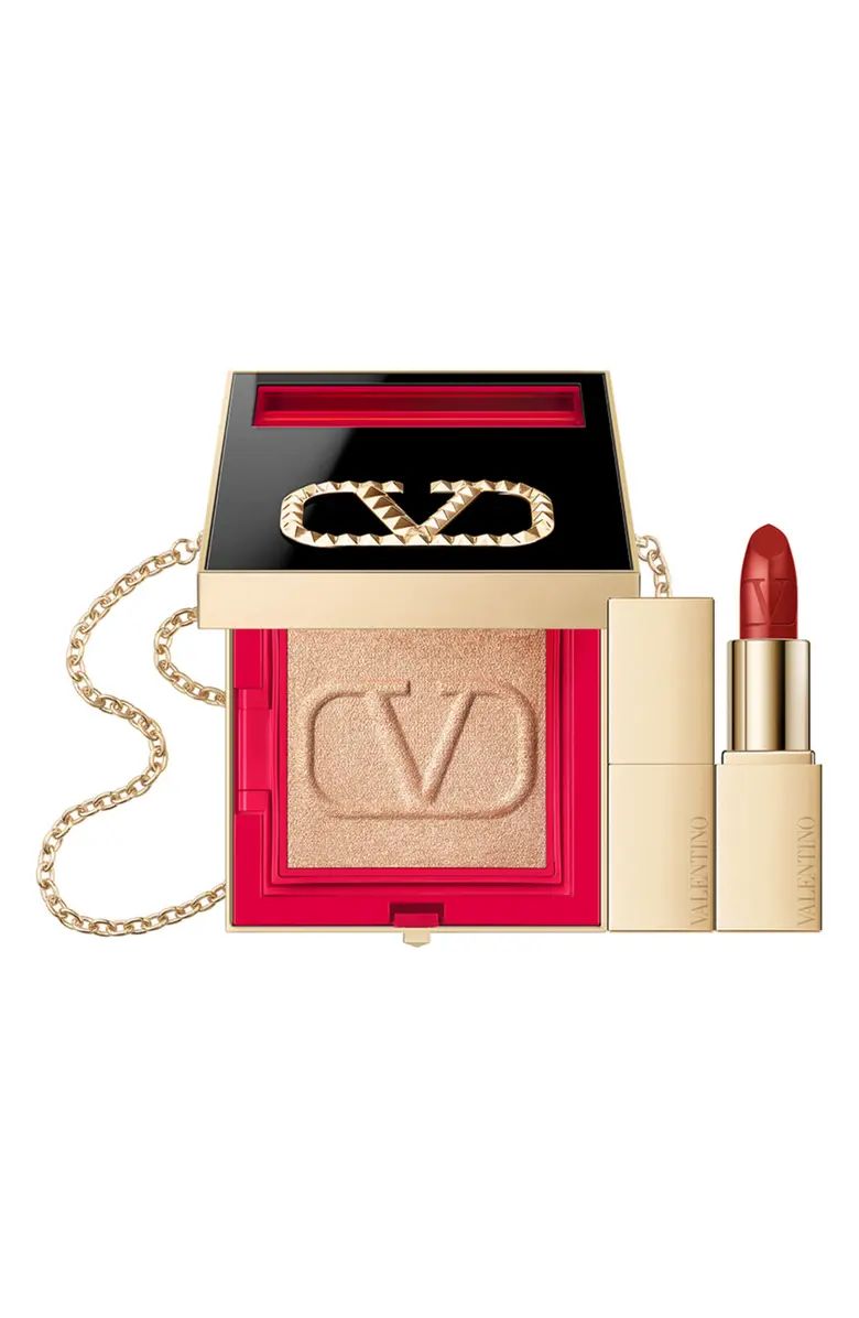 Valentino Go-Clutch Highligher and Mini Lipstick Set | Nordstrom | Nordstrom