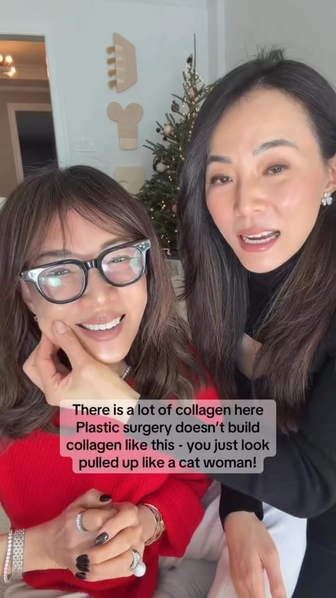 My 74-year-old mom @thejiniga has one of the most collagen-rich, firm faces I know—and it’s not from surgery. People constantly assume she’s had work done for her jowls, but she hasn’t. She’s been religious about facial exercises for years. This is one of the exercises she swears by to slow down aging in the lower face—and she says it’s especially effective for smile lines. She also told me something interesting: even among her friends who chose facelifts, many regret it because jowls and skin collapse can return faster than expected and in odd manner - and sometimes look worse without proper muscle support.

Her takeaway? Facial exercises matter whether or not you ever choose surgery.