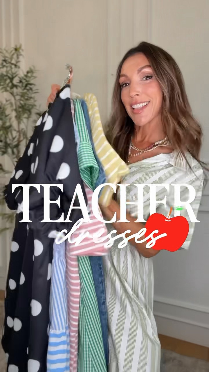 BACK TO SCHOOL 🚌📚🍎 these teacher dresses are perfect for the office too! 


#teacher #classroom

#LTKSeasonal #LTKWorkwear #LTKootd