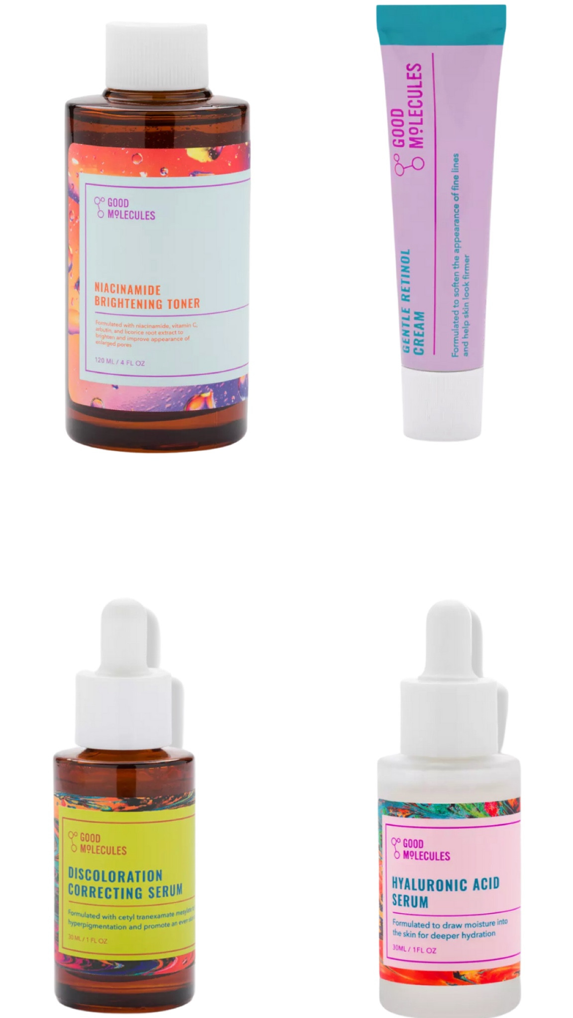 Good Molecules must haves! #goodmolecules #skincare #viralskincare

#LTKbeauty