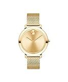 Movado Women's Bold Evolution Quartz Watch with Stainless Steel Strap, Gold, 15 (Model: 3600653) | Amazon (US)