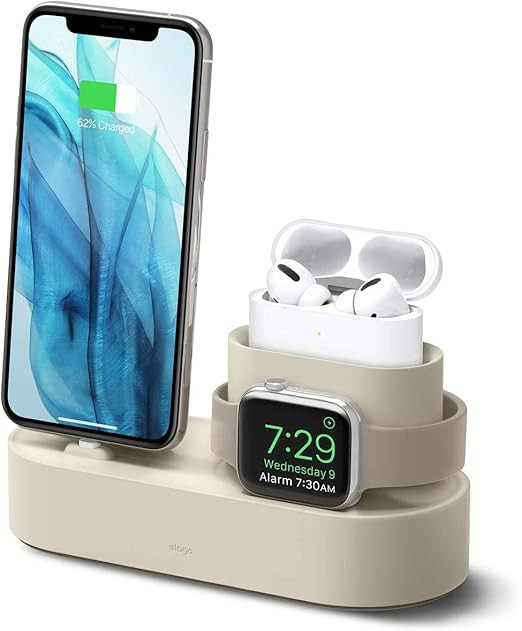 elago 3 in 1 Charging Station for Apple Products, Designed for Apple AirPods 3 & AirPods Pro, iPh... | Amazon (US)