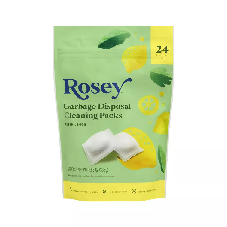 Rosey by Thrive Market, Garbage Disposal Cleaning Packs | Thrive Market