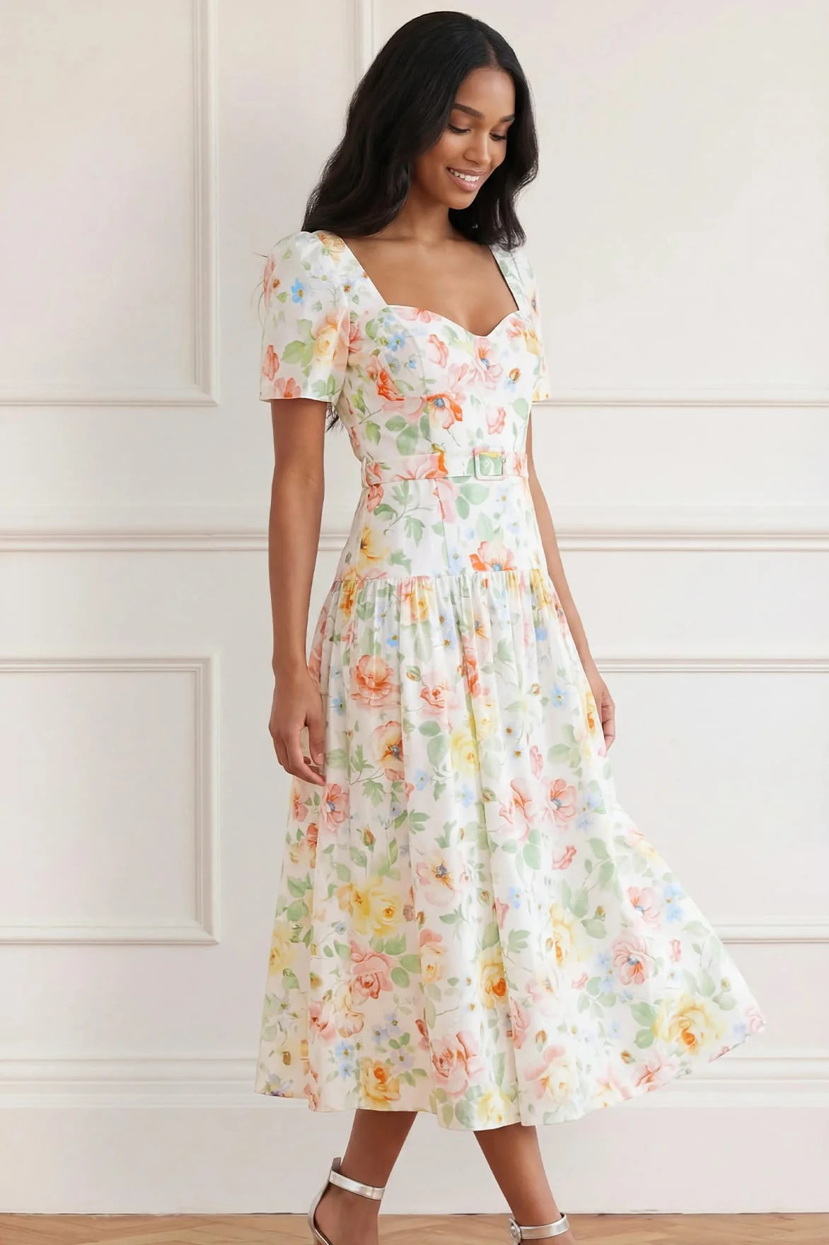 Sienna Rose Cotton Ballerina Dress | Needle & Thread