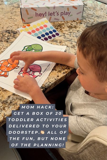 Busted out the toddler activities we ordered today and WOW am I glad I got this box!! There are so many fun learning activities for Luca, and I don’t have to plan any of them! I just get to play! 🙌🏼 If you’re looking to purchase something other than toys, this is it. This would make a great toddler gift idea. There are activity box options for kids up to the age of 6, too. I got the subscription, but one-off boxes are also available. Click to shop!

#LTKFindsUnder50 #LTKFamily #LTKKids