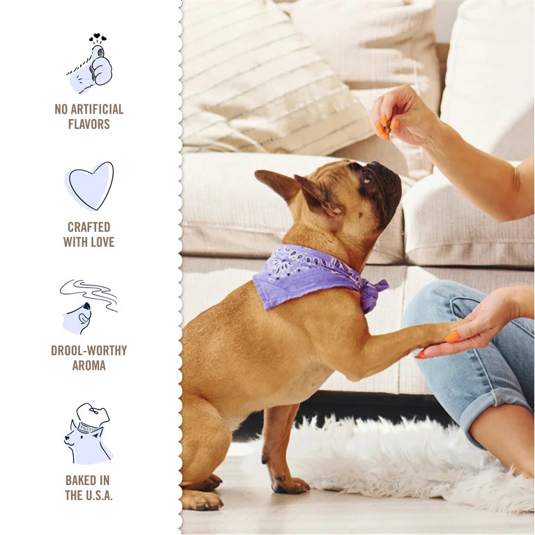 Three Dog Bakery Lick'n Crunch Sandwich Cookies, Carob and Peanut Butter and Golden and Vanilla F... | Walmart (US)