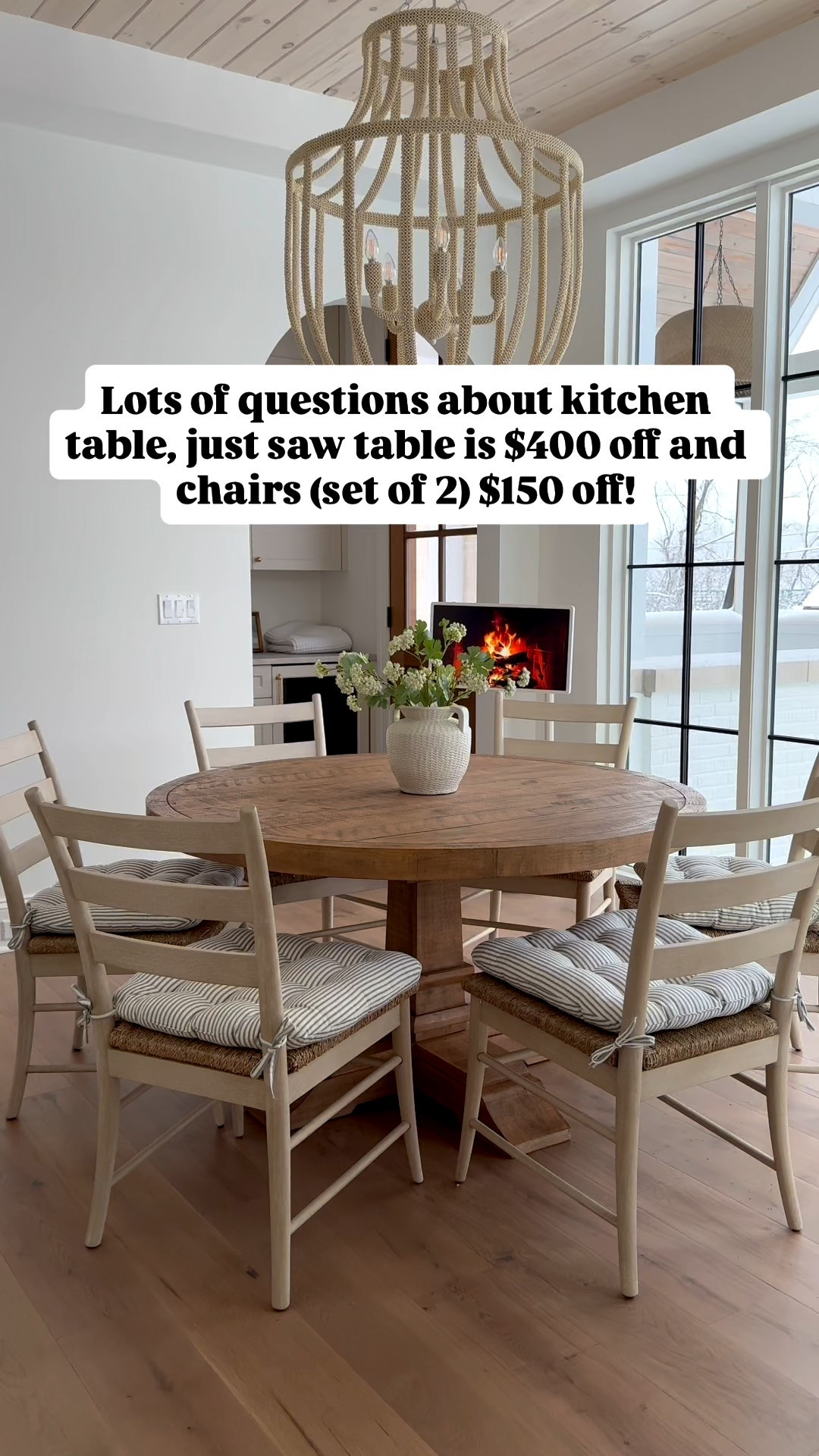 My kitchen table and chairs are both on sale this weekend!! 

#LTKHome #LTKSaleAlert
