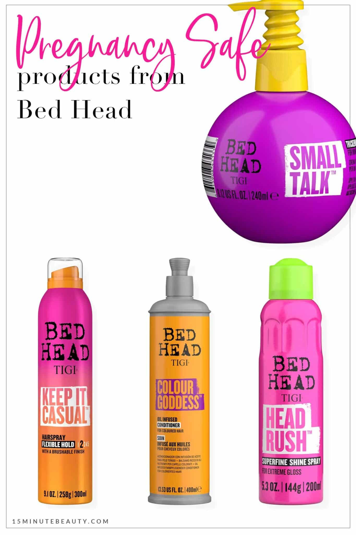 As a pediatrician, I focus on pregnancy-safe hair products that perform — and Bed Head has a few select options that fit the bill. I’ve reviewed these specific formulas on 15minutebeauty.com, confirming they’re free of ingredients you’ll want to avoid during pregnancy but still deliver the shine, hold, and hydration the brand is known for. These pregnancy-safe picks keep your styling routine simple and worry-free. #PregnancySafeHaircare #BedHead #PediatricianApproved #15MinuteBeauty 

 #LTKBeauty #LTKBaby #LTKBump