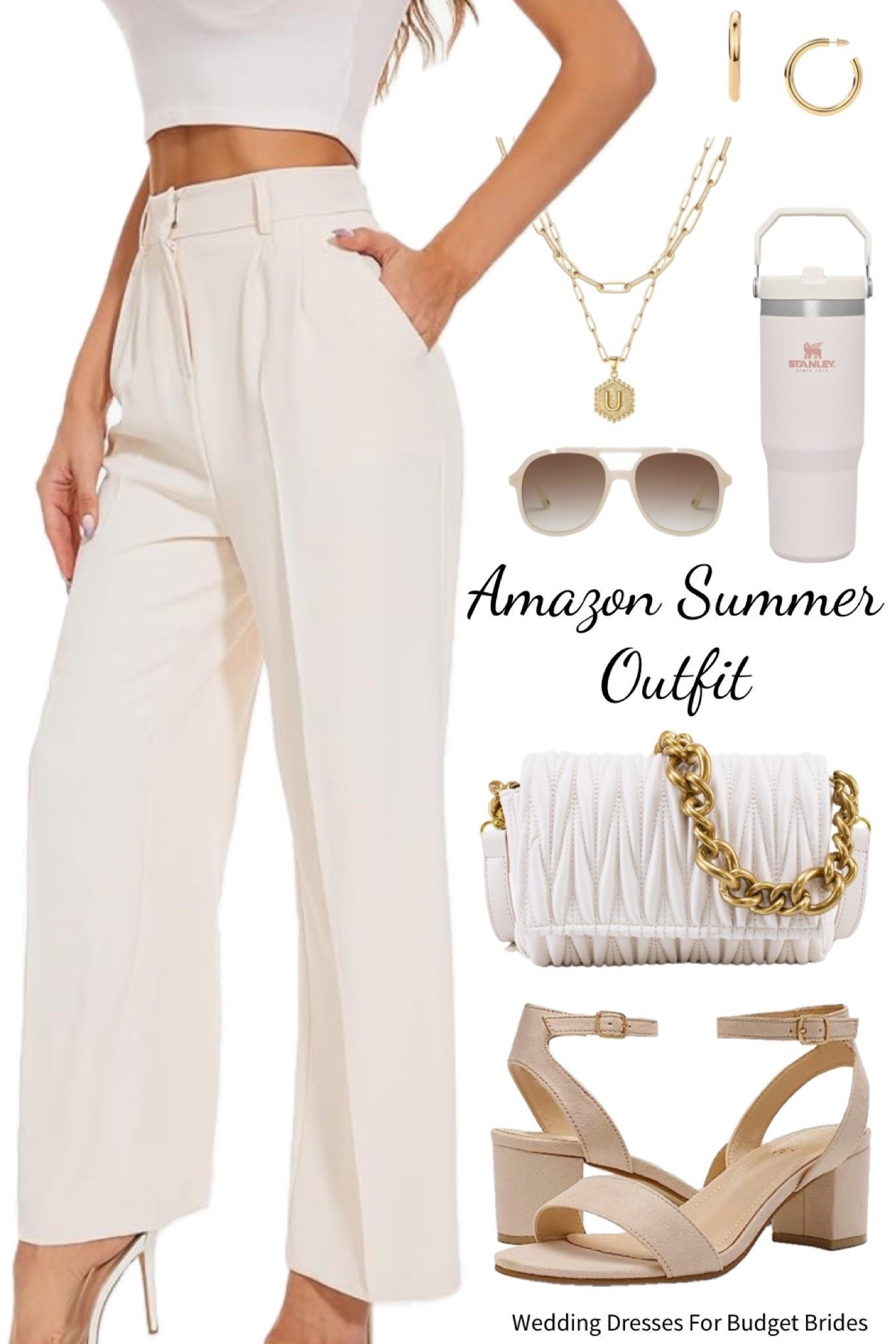 Bright and breezy summer outfit from Amazon for the bride to be. 

#bridalshoweroutfit #travelring #honeymoonoutfit #bridetobe #whiteoutfits #vacationoutfit 
#brideonabudget 
#affordablebridal. #founditonamazonfashion 
#weddingonabudget

#LTKWedding #LTKSeasonal