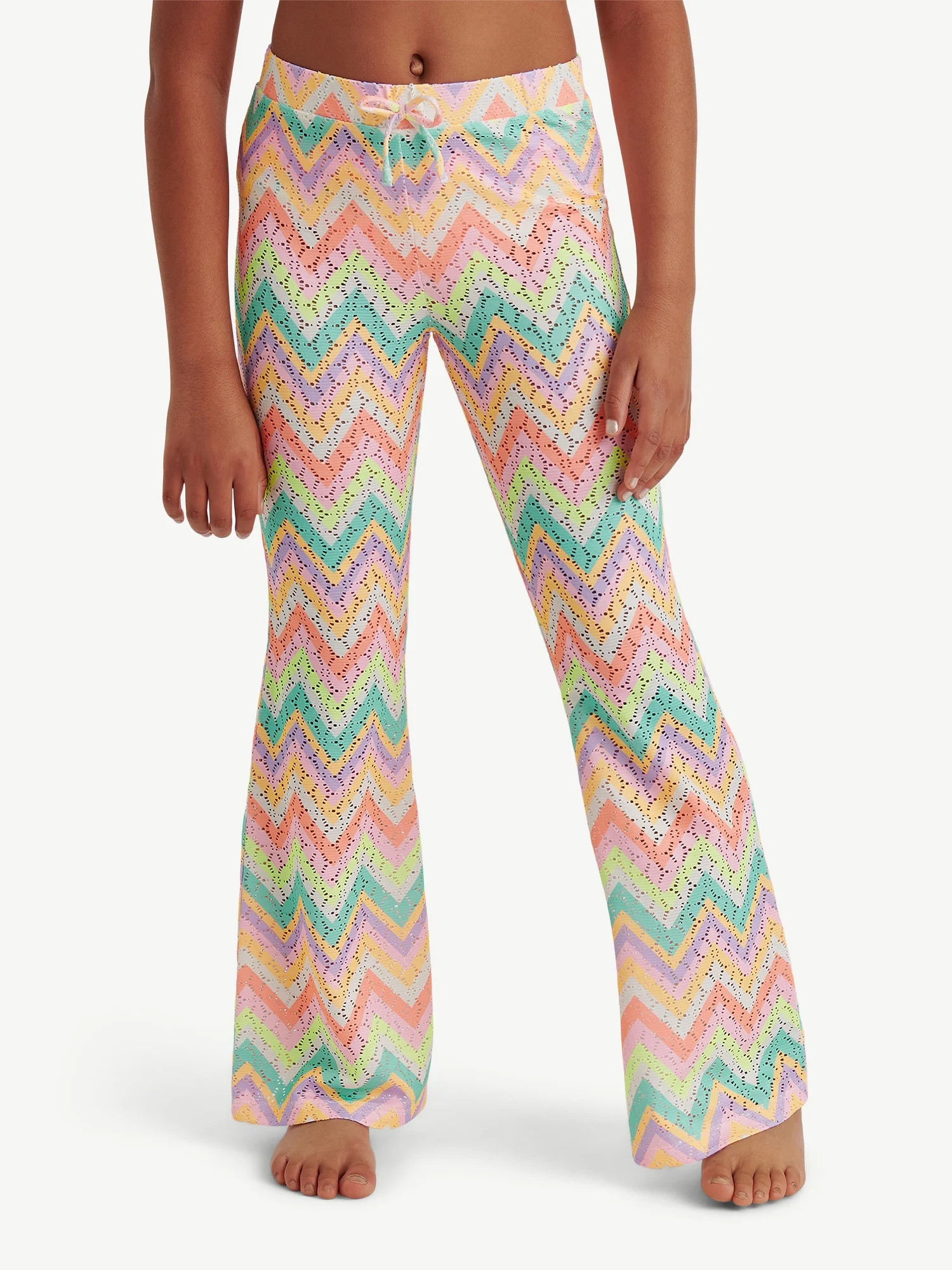 Justice Girls Swimsuit Cover-Up Pants, Sizes 4-18 | Walmart (US)