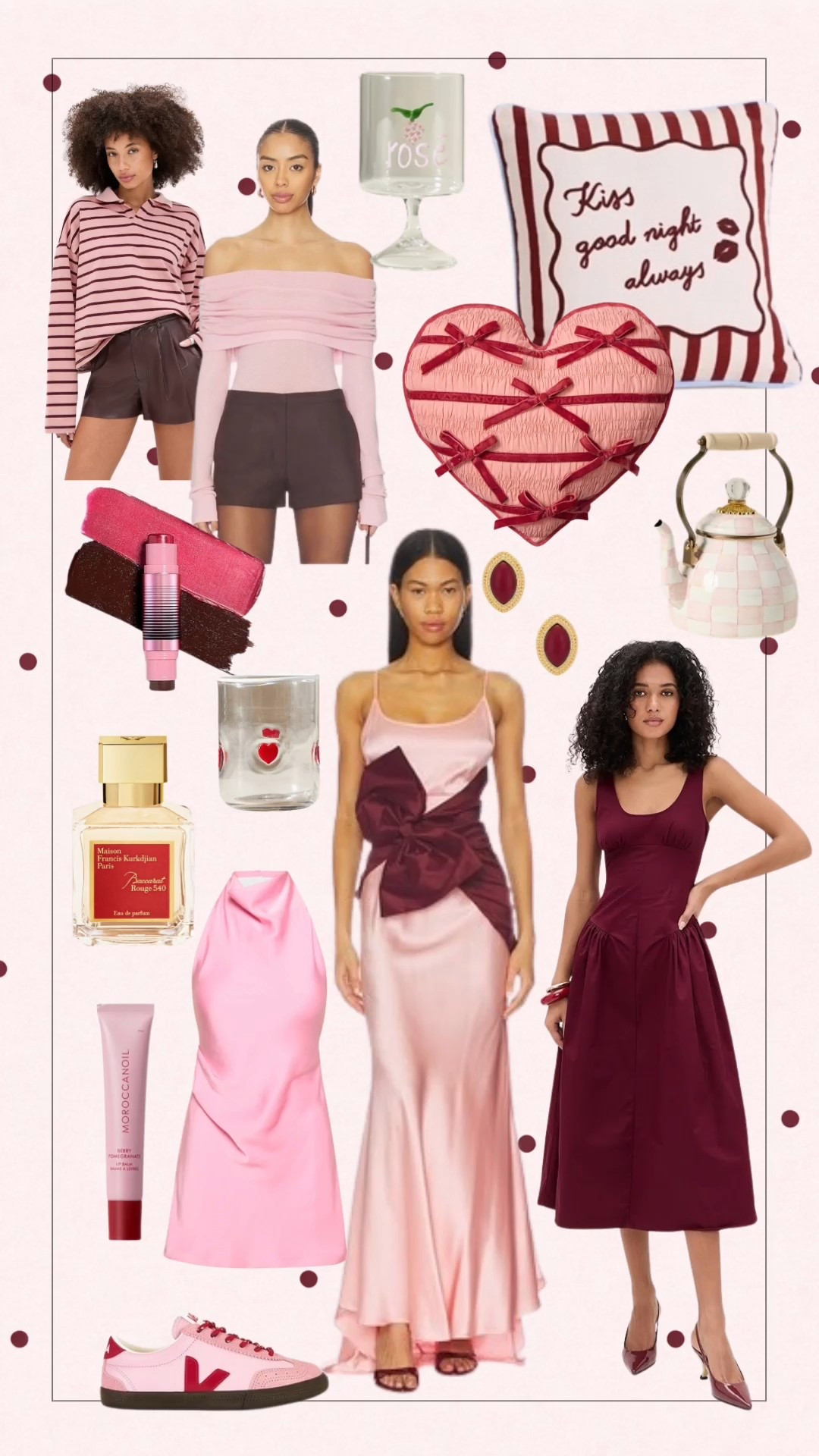 Festive February favorites! Valentine's Day, pink dress, wedding guest, vday decor, makeup, perfume, heart decor, spring dress, rugby shirt, pink sweater

#LTKValentine #LTKSeasonal #LTKHome