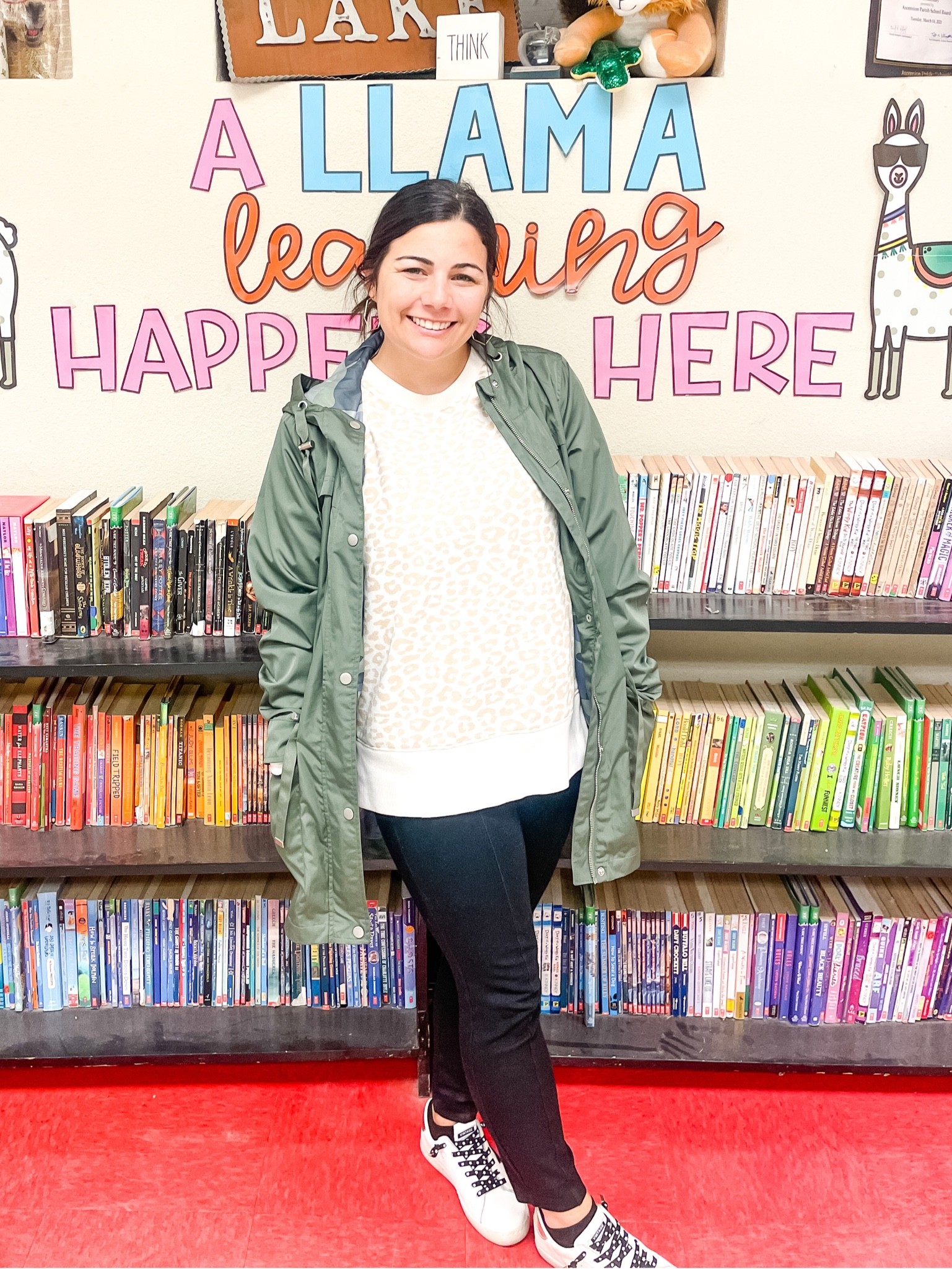 Cold weather calls for a comfy outfit! Of course, I had to wear my favorite Time and Tru Sweatshirt with my favorite Time and Tru Jacket from Walmart! 

This week has been extra stressful trying to get everything together to take off for today and Friday! I feel as though missing work for teachers is more stressful then just being there! Do you feel that way?!

🛍To Shop my Outfits 🛍 
1. Click the Link in my Bio 
2. Click”Shop my Outfits - LIKEtoKNOW.it”
3. Download the @shop.ltk app!
4. Follow @styleteachrepeat
5. Click the link in my stories!

Work Wear | Teacher Fashion | Teacher Outfits | Fashion | Teacher Style | Petite Fashion | Petite Style | Walmart Fashion | Old Navy Fashion | OOTD | Walmart Fashion 


#LTKSeasonal #LTKworkwear #LTKunder50