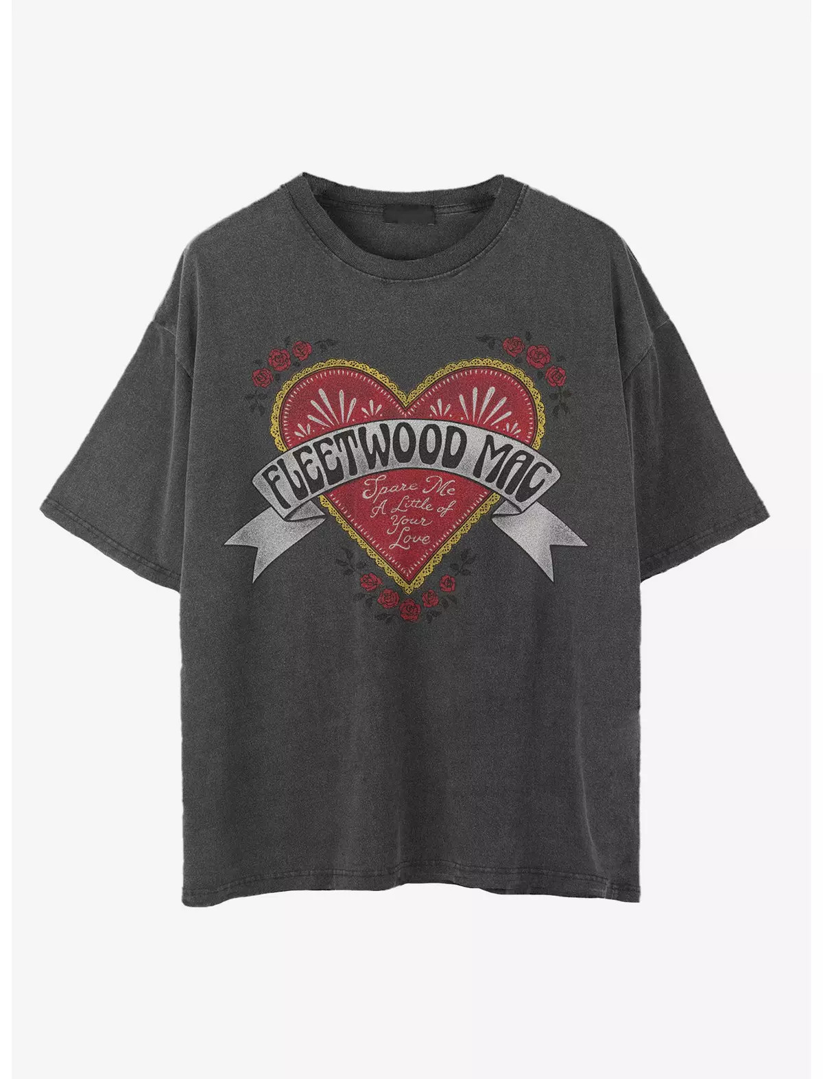 Fleetwood Mac Heart T-Shirt | Hot Topic