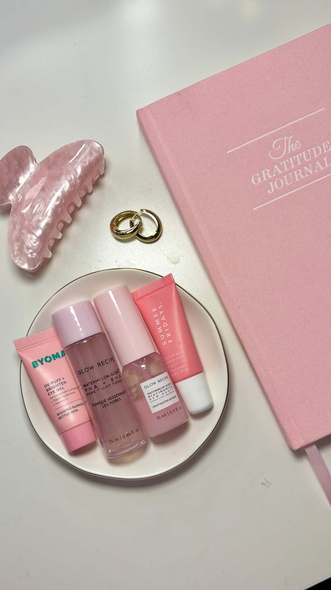 Pink minis #glowrecipe #sunmerfridays 