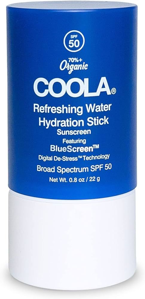 COOLA Organic Refreshing Water Stick Face Moisturizer with SPF 50, Dermatologist Tested Face Suns... | Amazon (US)