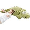 Zctghvy 43.3 inch Giant Crocodile Alligator Stuffed Animal Plush Toy Realistic Green Stuffed Alli... | Amazon (CA)