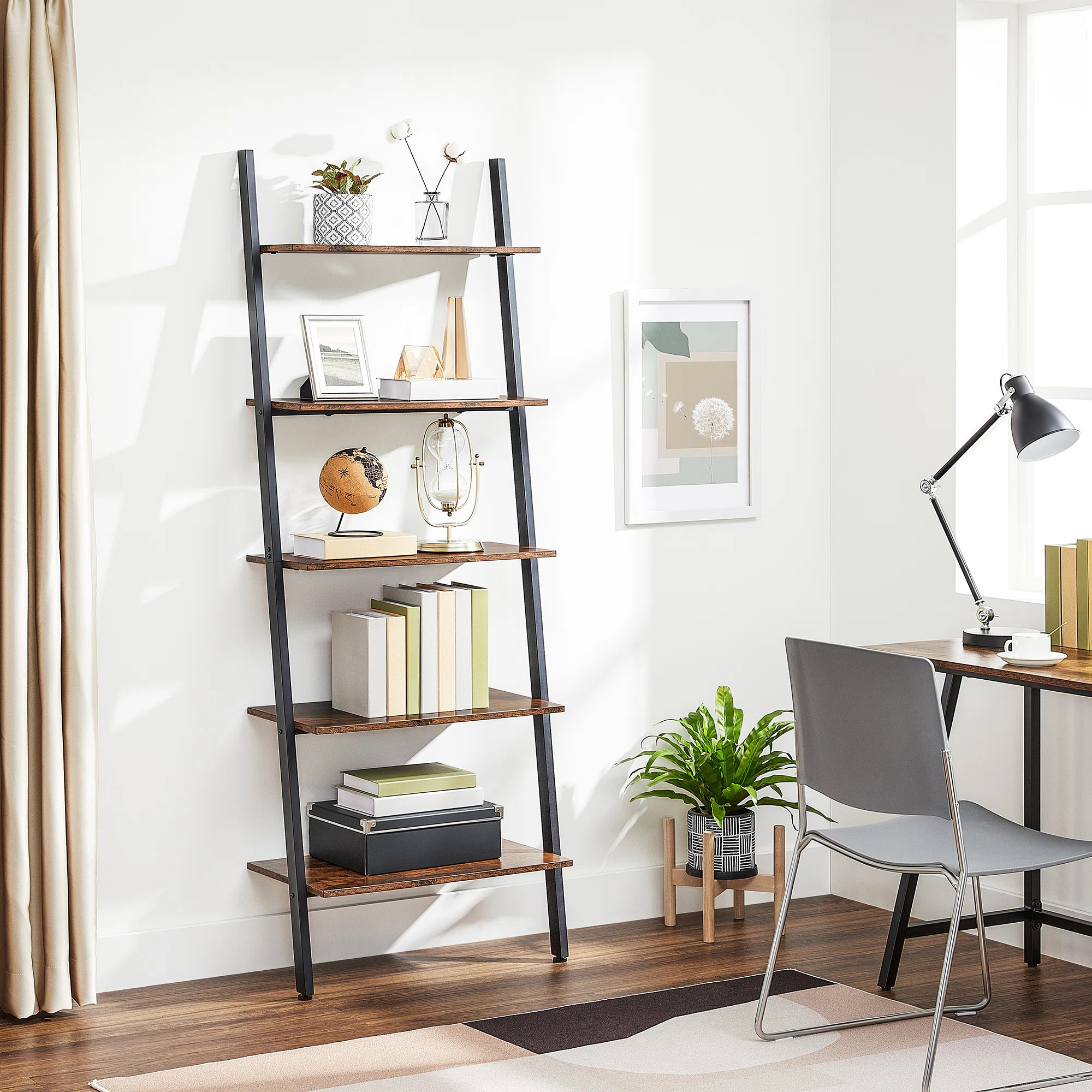 Raelyn Finchley Alinru Ladder Bookcase | Wayfair North America