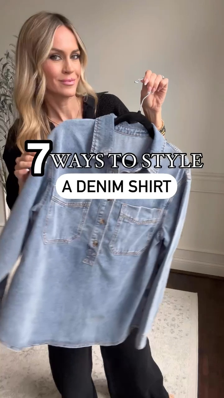 Code KATEROSExSPANX for my flare jeans

Denim shirt styled 7 ways for fall! Which is your favorite?




#LTKOver40 #LTKStyleTip #LTKFindsUnder50