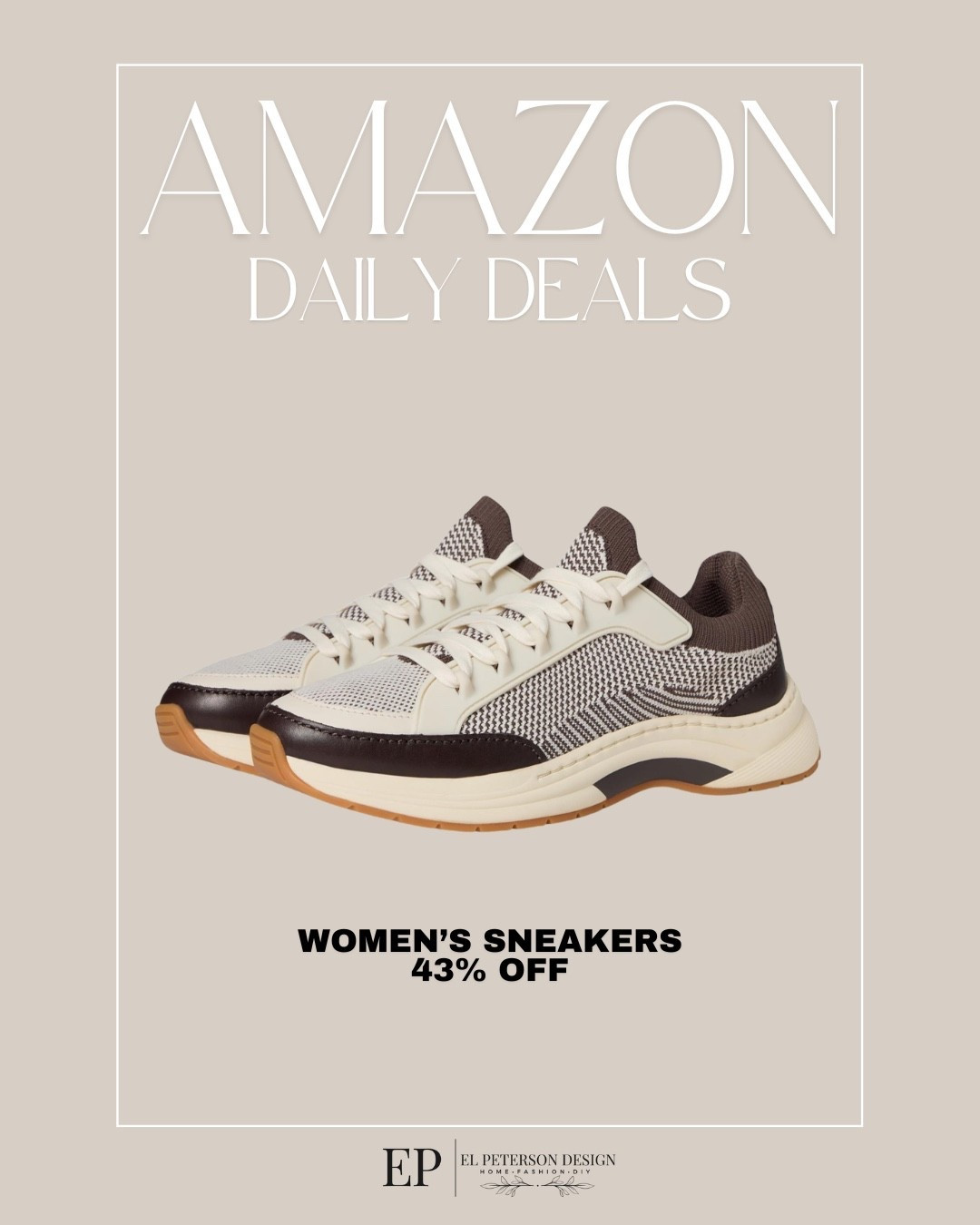 Amazon Daily Deals
Sneakers 

#LTKSaleAlert