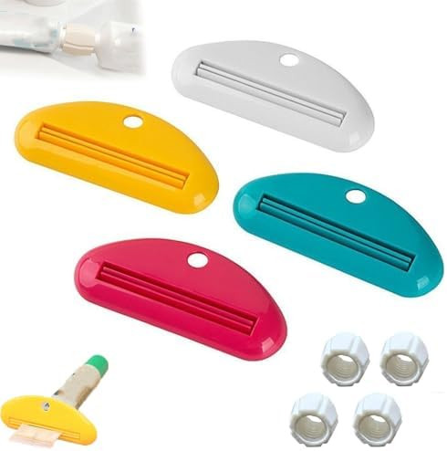 Toothpaste Refill Adapter, Travel Toothpaste Tube Refill Adapter, Universal Compatible with Major... | Amazon (US)