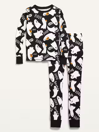 Gender-Neutral Matching Halloween Snug-Fit Pajama Set for Kids | Old Navy (US)