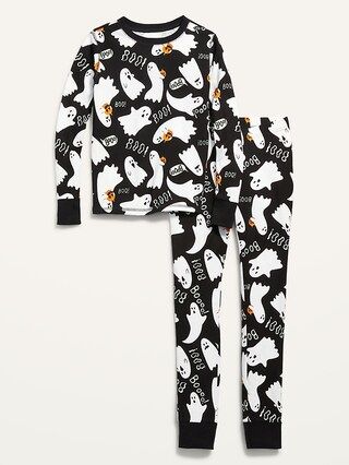 Gender-Neutral Matching Halloween Snug-Fit Pajama Set for Kids | Old Navy (US)