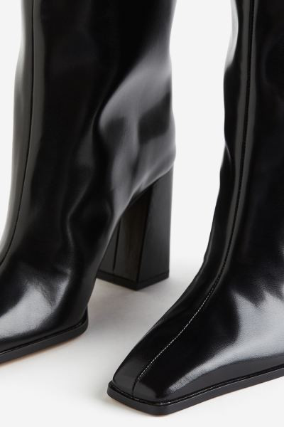 Botas over-the-knee - Negro - MUJER | H&M ES | H&M (FR, IT, ES, PT, BE)