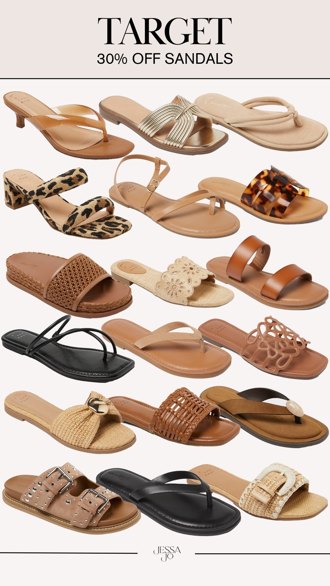 Target deals. Target fashion. Target sandals. Target 30% off sandals.

#LTKootd #LTKSeasonal #LTKSaleAlert