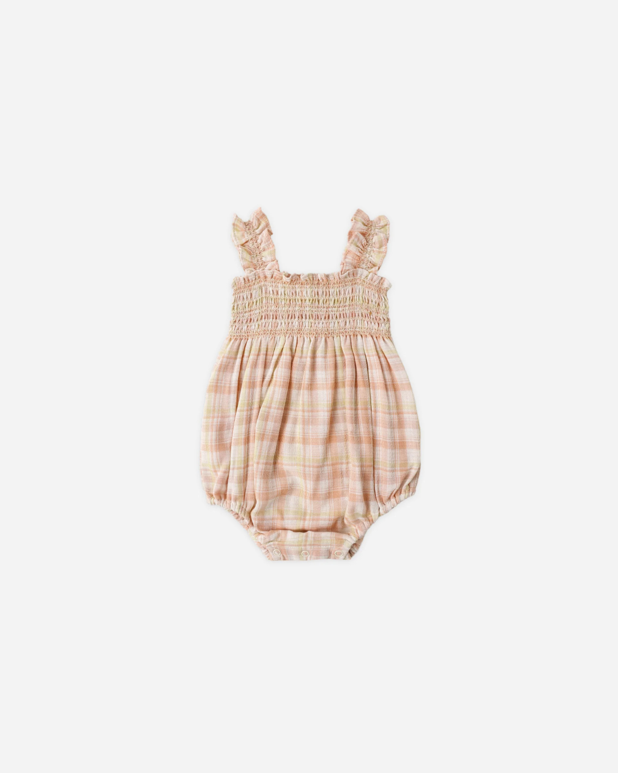 Julia Romper Summer Plaid | Rylee + Cru