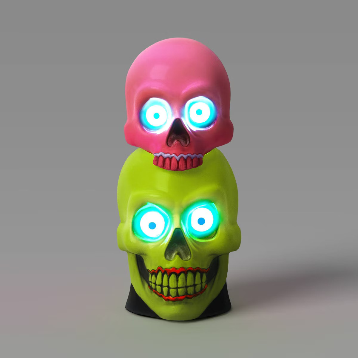 13.5" Light and Sound Stacked Skulls Halloween Decorative Prop - Hyde & EEK! Boutique™ | Target