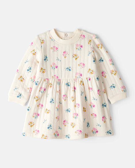 Baby Girl Floral Dress - Ivory | Carter's Inc