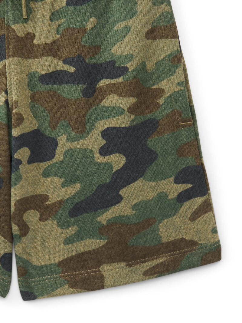 Wonder Nation Boys Knit Shorts, Sizes 4-18 & Husky | Walmart (US)